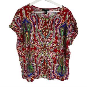 Lauren Ralph Lauren top paisley